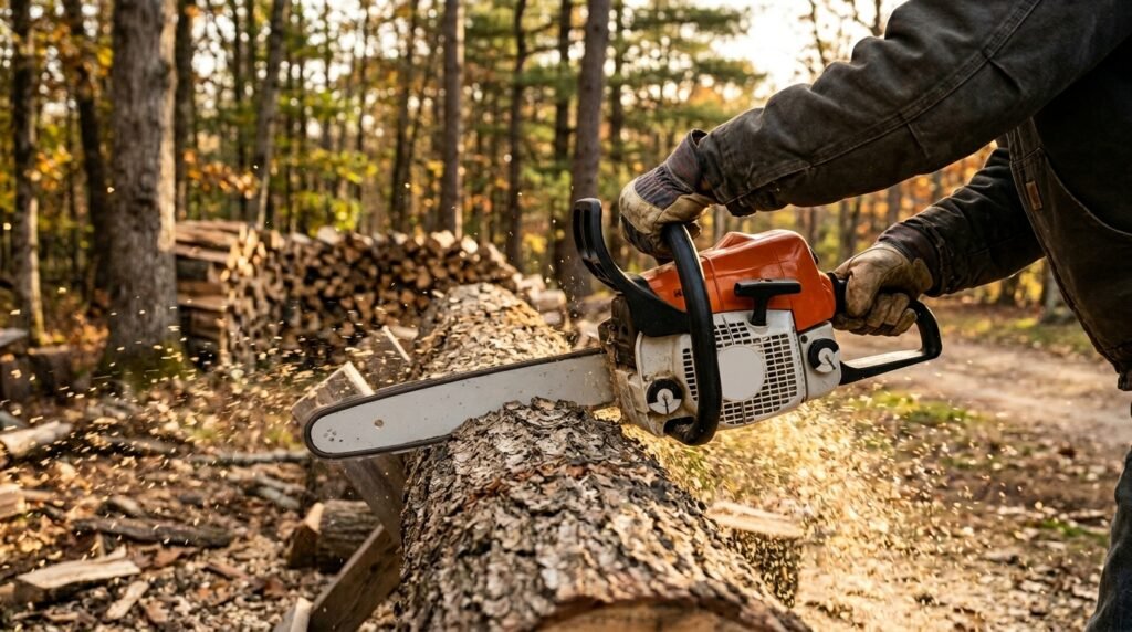 Motosserra A Gasolina Stihl Motosserra 30.1cc Laranja Ms 162