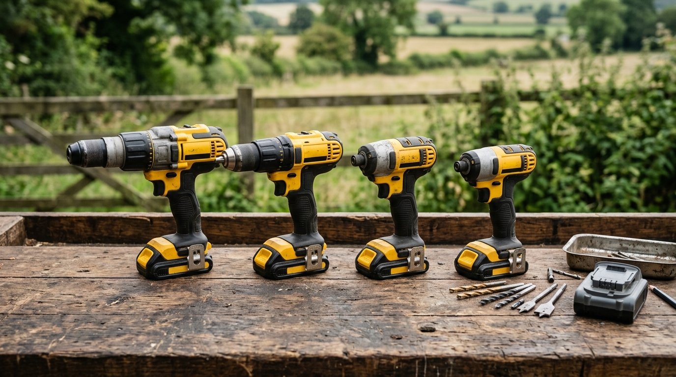 Parafusadeira Furadeira De Impacto The Black Tools