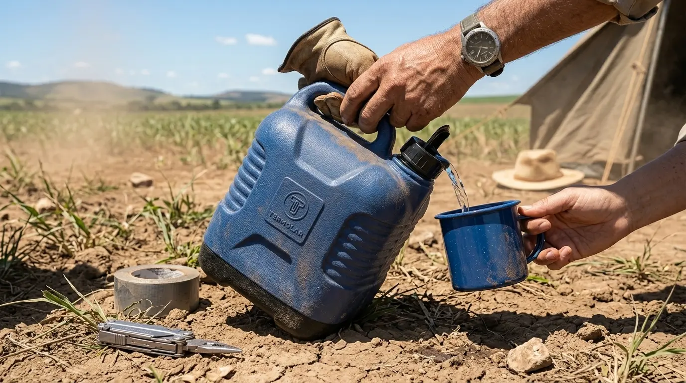 Garrafão Térmico 5 Litros Supertermo Termolar Cor Azul