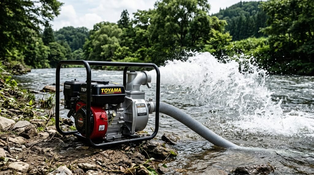Motobomba Autoescorvante Gasol. Twp50sh-gii 5,5hp Toyama