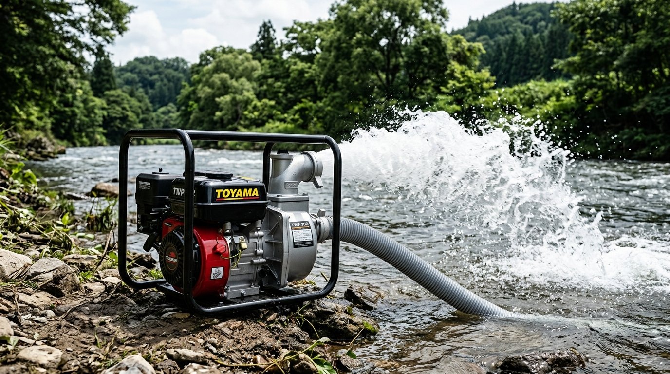 Motobomba Autoescorvante Gasol. Twp50sh-gii 5,5hp Toyama
