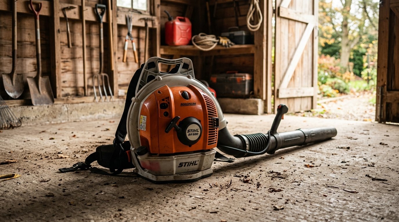 Soprador De Folhas Costal Stihl Br 600 Profissional Gasolina